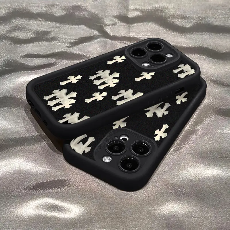 Soft Case Untuk iPhone Case 13 11 Pro Max X XR XS 8 7 ip 6S 6 Plus Premium Silicone Cute Funny Lucu Aesthetic Cowok Hitam Shockproof HP Casing Phone Cover TY38TK623SHCY 3