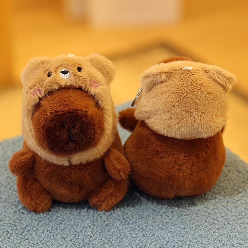 Product Introduction of Búp Bê Nhồi Bông Capybara, Mặt Dây Chuyền Móc Chìa Khóa Hoạt Hình, Búp Bê Nhồi Bông Mềm, Mặt Dây Chuyền Ba Lô, Móc Chìa Khóa Túi Xe Hơi, Trang Trí, Quà Tặng Trẻ Em, Móc Chìa Khóa 24