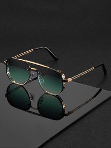 Lentes de Marco Redondo a la Moda para Hombres y Mujeres, Esencial para Sesiones de Fotos, Disponibles en Múltiples Colores, Estilo Simple y Elegante