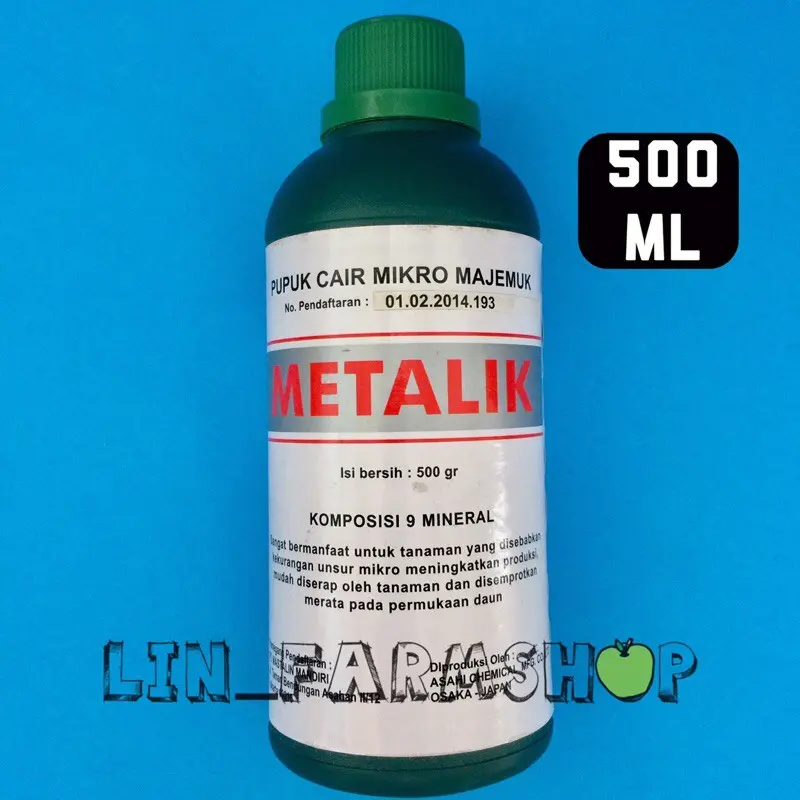 PUPUK MIKRO CAIR MAJEMUK METALIK 500 ML