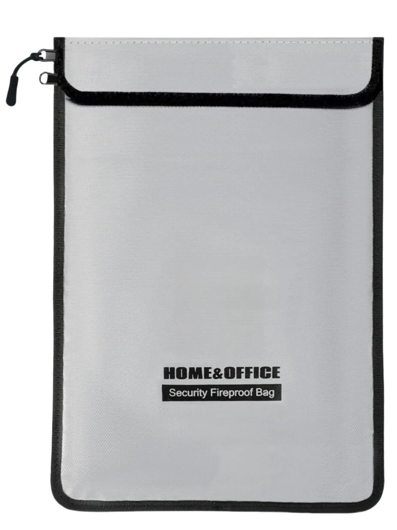 Fireproof Document Bag, Waterproof Fireproof Money Bag with Zipper, Important Document Storage Organizer for Valuables, Legal Documents Safe