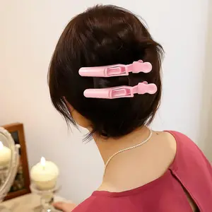 Jepit Rambut Salon Look Sehari-hari SoftGrip Hair Holder Set 6 Pcs Anti Patah Nyaman JR-5033