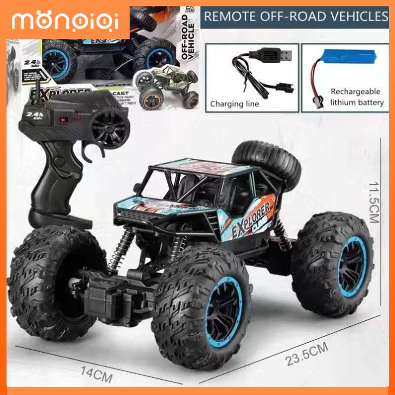 Xe RC 20KM/H Điều Khiển Từ Xa 2.4GHz Xe Tải Quái Vật Buggy Đồ Chơi Địa Hình ABS Cao Su Pin Đèn Đua Địahình 30 Phút Chơi 60 Mét Điều Khiển 2 Giờ Sạc