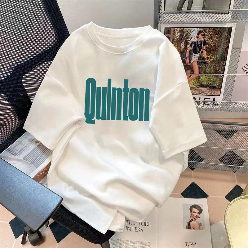 Product Introduction of Limited-Time Discount Youth Summer Short-Sleeved T-shirt Cartoon Print Half Sleeve Shirt Loose All-Matching round Neck T-shirt Clothing Women's Clothing 19