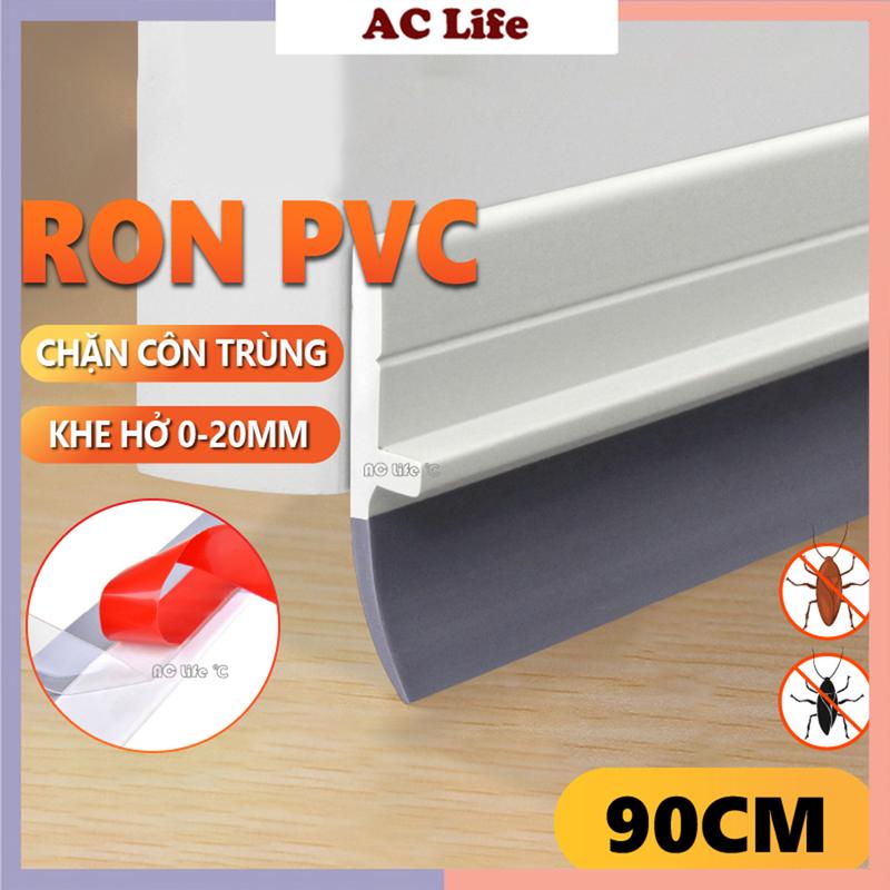 Miếng chặn cửa 90cm Ron chắn khe cửa cách âm giữ nhiệt trong phòng Thanh dán chân cửa chống gió lùa dán mọi loại