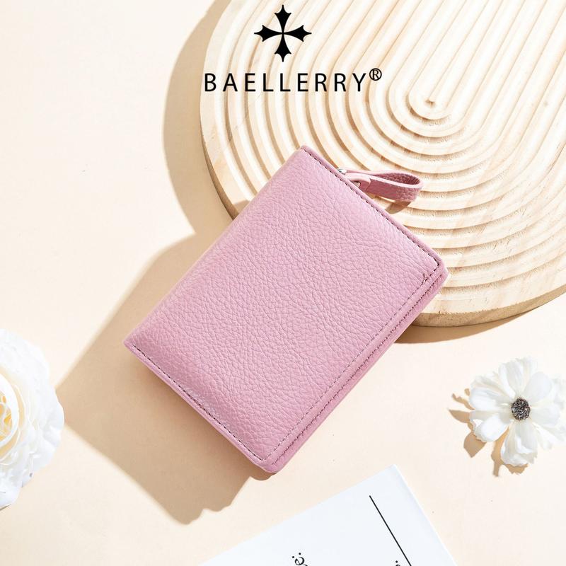New Women's Short Wallet INS Style Cross-Border Lychee Pattern Snap Button…