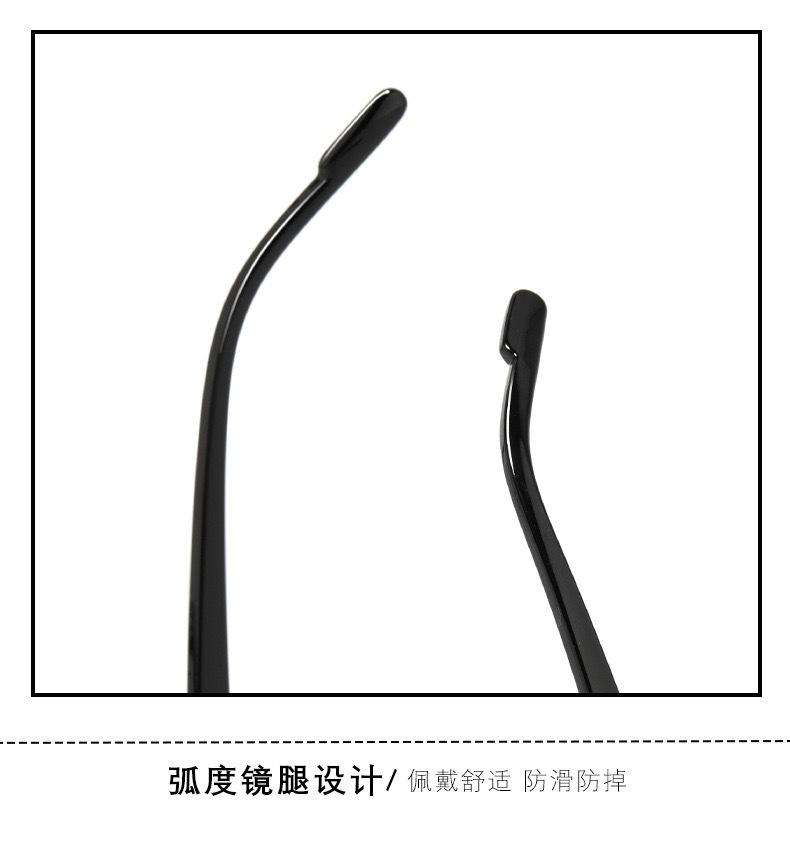 Product Introduction of Sunglasses 2024 new model for boys, with a big face and slim appearance while driving. Advanced UV resistant half frame sunglasses with a square frame 9