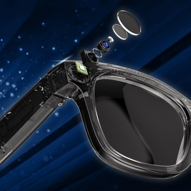 The new AI glasses feature anti-shake, photo and video taking, intelligent voice translation, and all-object recognition - Image 2