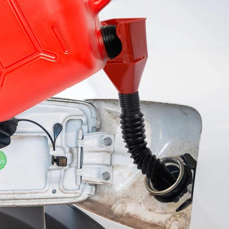 Product Introduction of Portable Foldable Telescopic Hose Flexible Drainage Tool Buckle Funnel Truck Motor Oil Gasoline Filling Extension Pipe Funnel 5