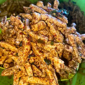 basreng pedas daun jeruk Camilan