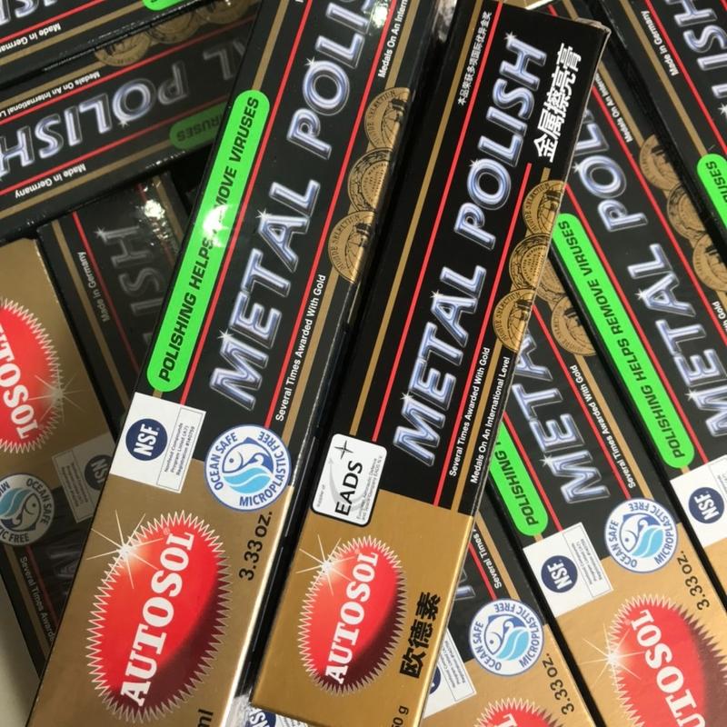 Kem đánh bóng kim loại Autosol Metal Polish 50g và 100g Làm Sạch