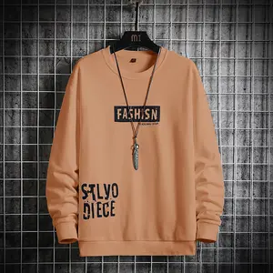 Baju Jumper Sweater Panjang Fndy Tebal Pria Crewneck