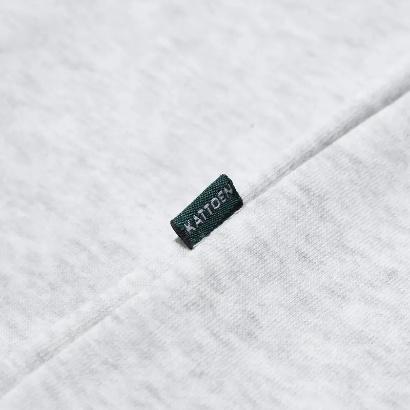 Kattoen - Crewneck White Mist Sweater Oversized Basic Fleece 8