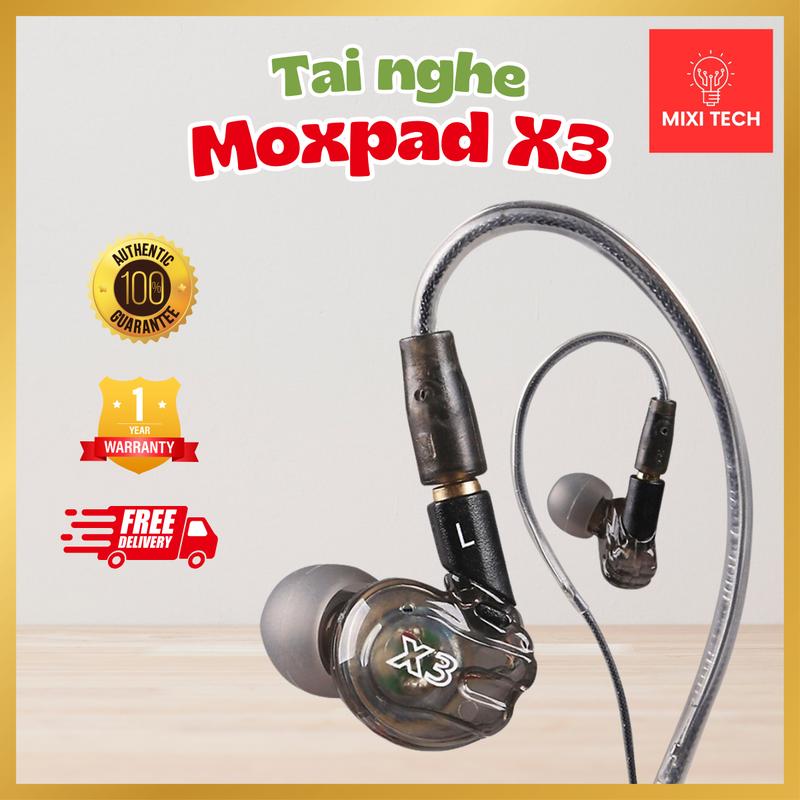 Tai nghe Moxpad X3 Độ Mixi - Hàng chính hãng - Tai nghe đeo vành tai