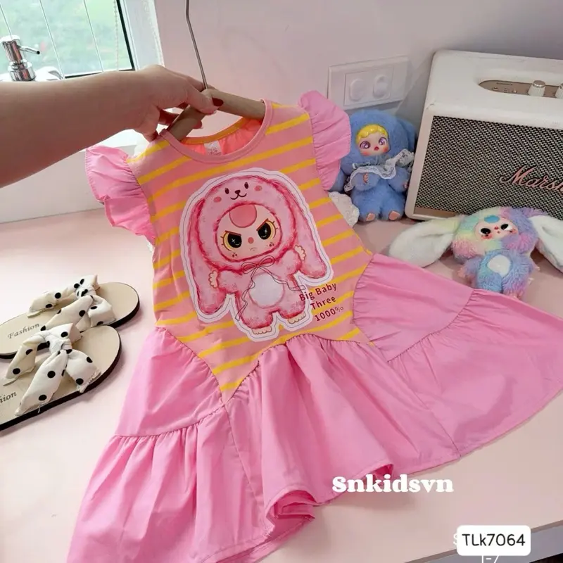Váy xuông baby three bao chất
