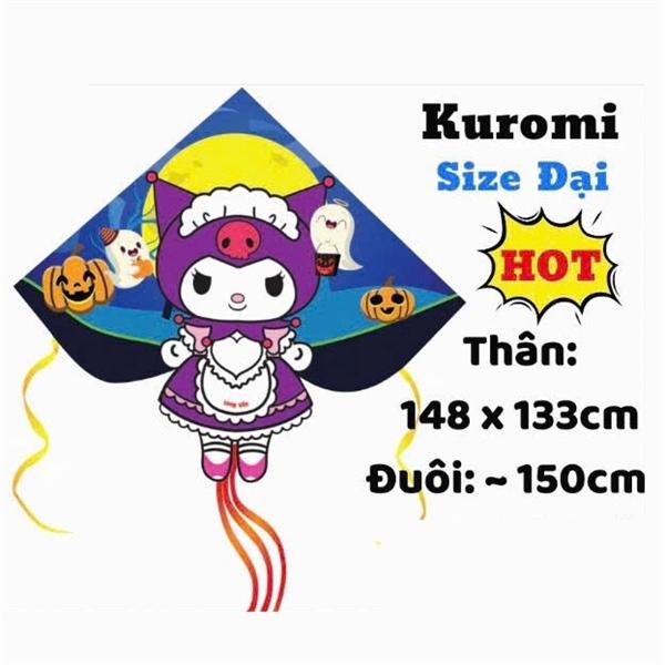 Đồ chơi Diều Kuromi size đại 148x133cm thú vị cho bé giải trí 0