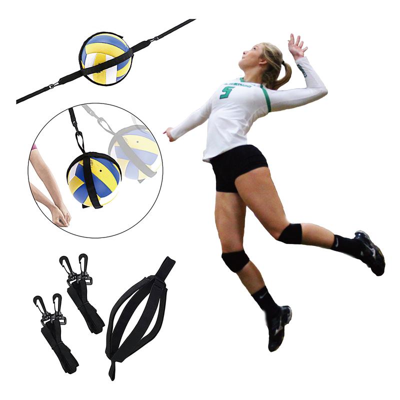 Product Introduction of Practical Volleyball Assistant Belts Wear-resistant Flexible Volleyball Practice Trainer Volleyball Exercise Training Straps Beginners Setting Improves Serving Playing Equipment 20