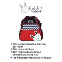 Gambar Baby Cute Tas Sedang Saku Bordir Rabbit Series BCT2012 - Navy dari Dialogue Group Store Kota Bandung 3 Tokopedia