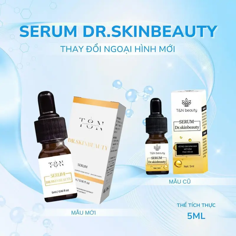 Serum mụn drskinbeauty, serum giảm mụn thâm phục hồi da Skincare Làm Đẹp Da 0