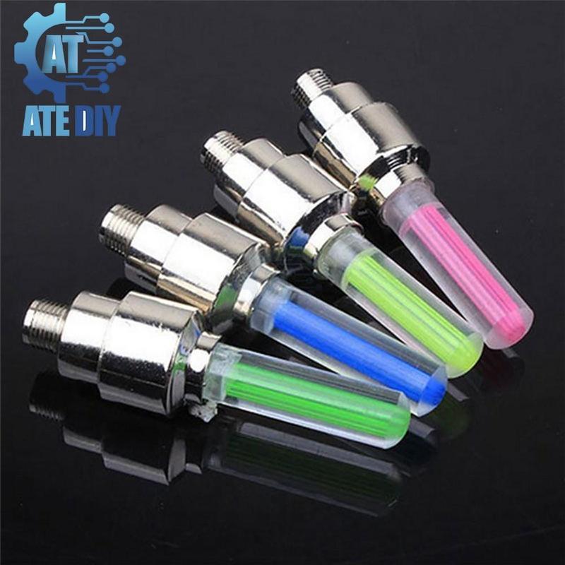 Đèn LED neon gắn bánh xe đạp/ xe máy - Đen van xe Gắn Xe Đạp Đạp Xe Đạp Sports