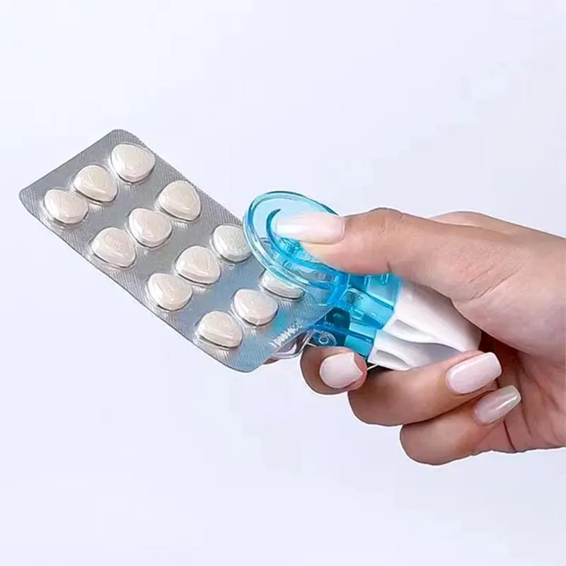Baby Medicine Dispenser, Medicine Dispenser, Durable Medicine Storage Box, Easy to Open and Close 4