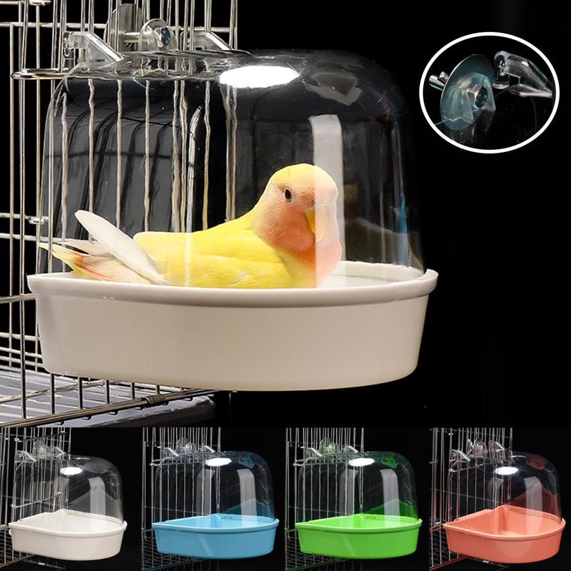 Product Introduction of Bird Shower Dedicated For Bathing Tiger Skin Parrot Bathing Box, Bathtub, Bird Bather, Octopus, M9B1 26