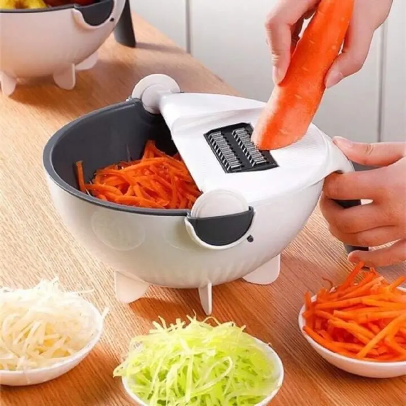 Bộ dụng cụ bào và cắt gọt rau củ quả đa năng 9 in 1 0