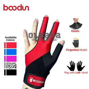 【BOODUN V2】Sarung Tangan Billiard LYCRA Anti Slip / Sarung tangan olahraga billiard