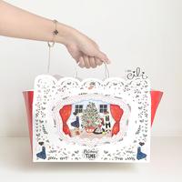 Gambar ( PAPERBAG 27.5 x 27.5 x 21 cm NATAL)  Paperbag tas natal christmas (ISI 10) - PAPERBAG ALINA27 dari i am CiLi Kota Tangerang 1 Tokopedia