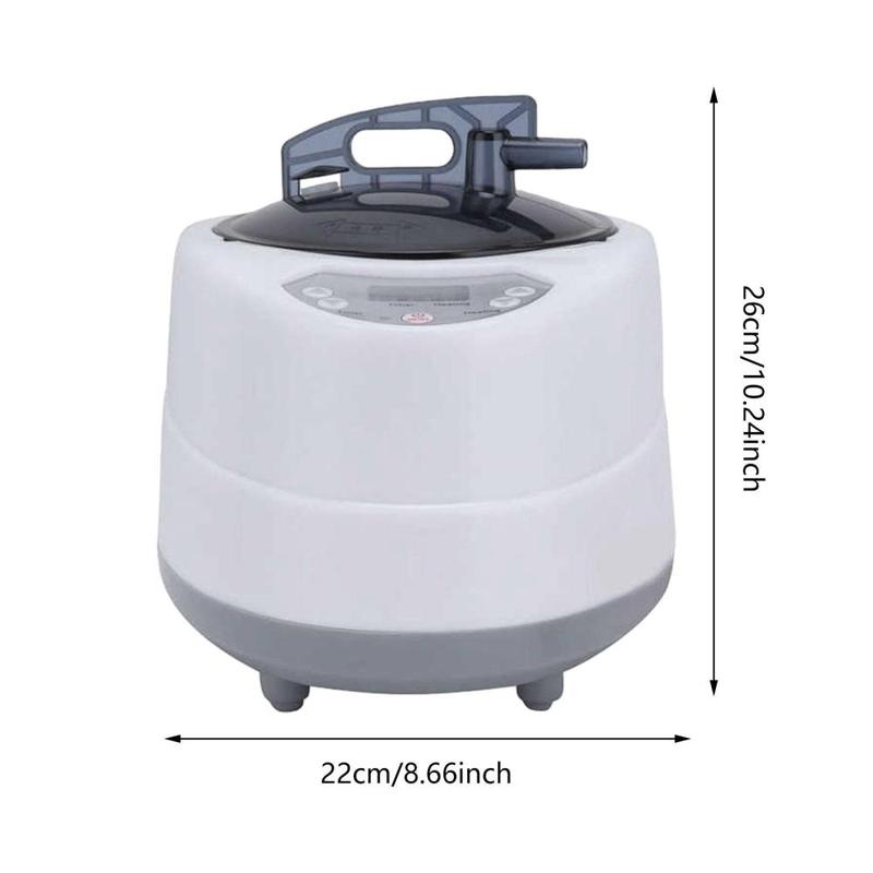 2L Sauna Steamer US Plug 1000W 220V/50Hz Fumigation Steam Machine Multifunctional Large Capacity Steam Generator Steam Pot 2
