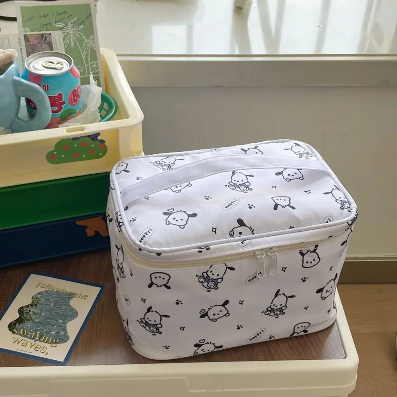 Túi Đựng Mỹ Phẩm, Thiết Kế Chó Pacha, Siêu Đẹp, Dung Tích Lớn, Dễ Mang Theo, Thích Hợp Đi Du Lịch, Túi Đựng Đồ, Túi Đựng Mỹ Phẩm 1