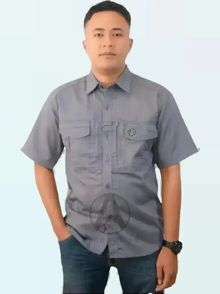 Kemeja pria tactical M tac tangan pendek Casual Seragam viral