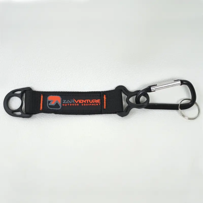 gantungan kunci carabiner strap keychain zarventure 1
