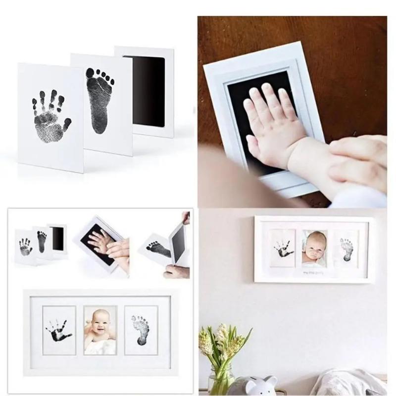 Tấm tem không tiếp xúc, Siêu lớn, Thích hợp cho chó cưng, mèo và em bé, Phụ kiện không độc hại và lộn xộn 100%, 1 CÁI, có In tay hoặc Dấu chân Voi 1