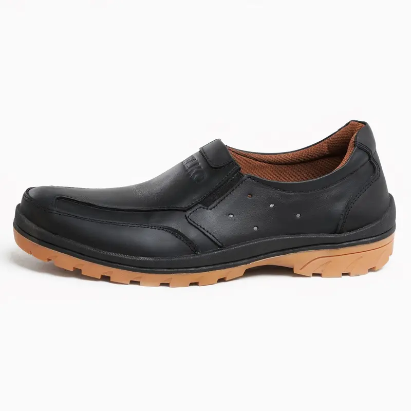 Sepatu Slip on Kulit Sapi Asli Pria Original Velko K-06  Flat Shoes flat  shoes sepatu  cowok 1