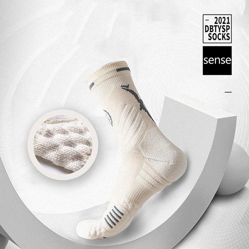 Product Introduction of 1pair Men Women Sports Basketball Socks Breathable Bottom Socks Professional Socks Outdoor N9V2 26