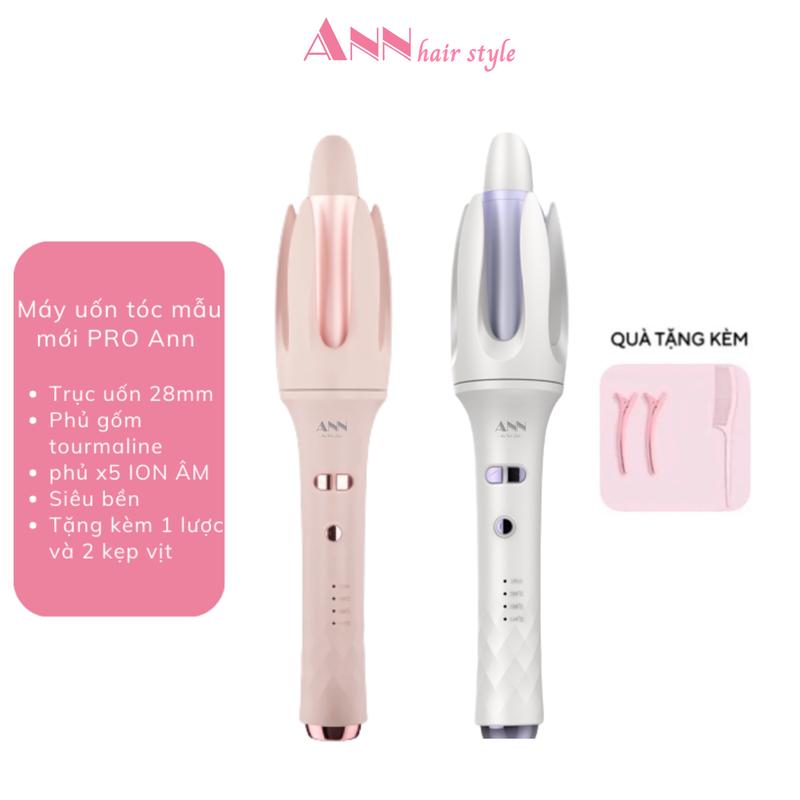 Máy uốn tóc tự động ANN - chống bỏng cao cấp - trục phủ men gốm và ion âm Ann Hair Style