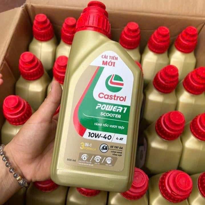 DẦU MÁY CASTROL cho XE GA VÀ XE SỐ 800ml