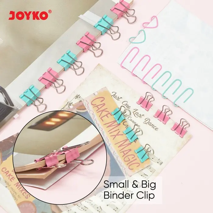 Clip Set Klip Penjepit Kertas Joyko 4 Type 2