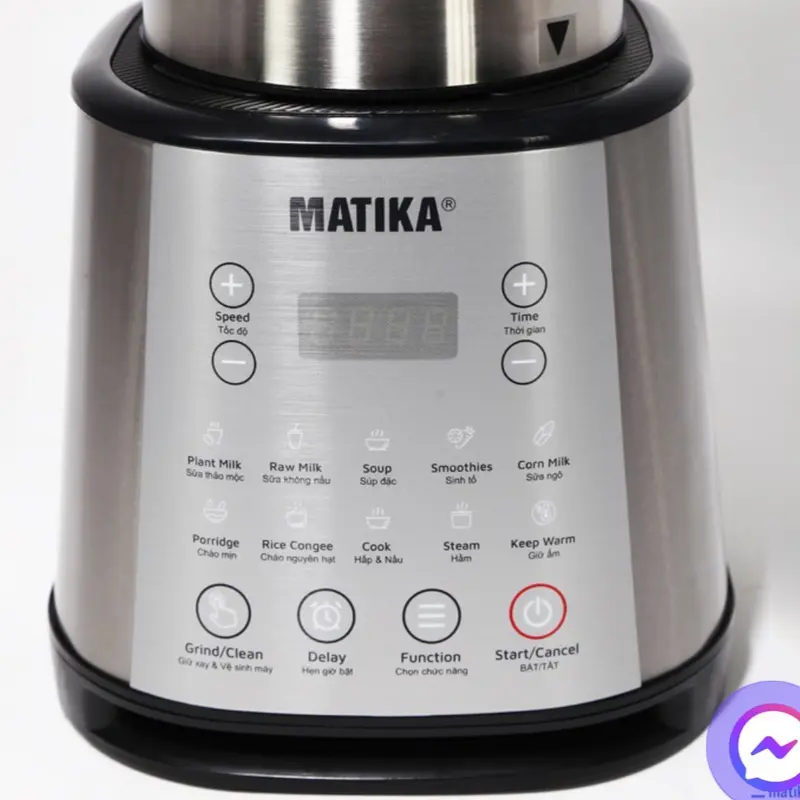 Máy làm sữa hạt đa năng Matika 3