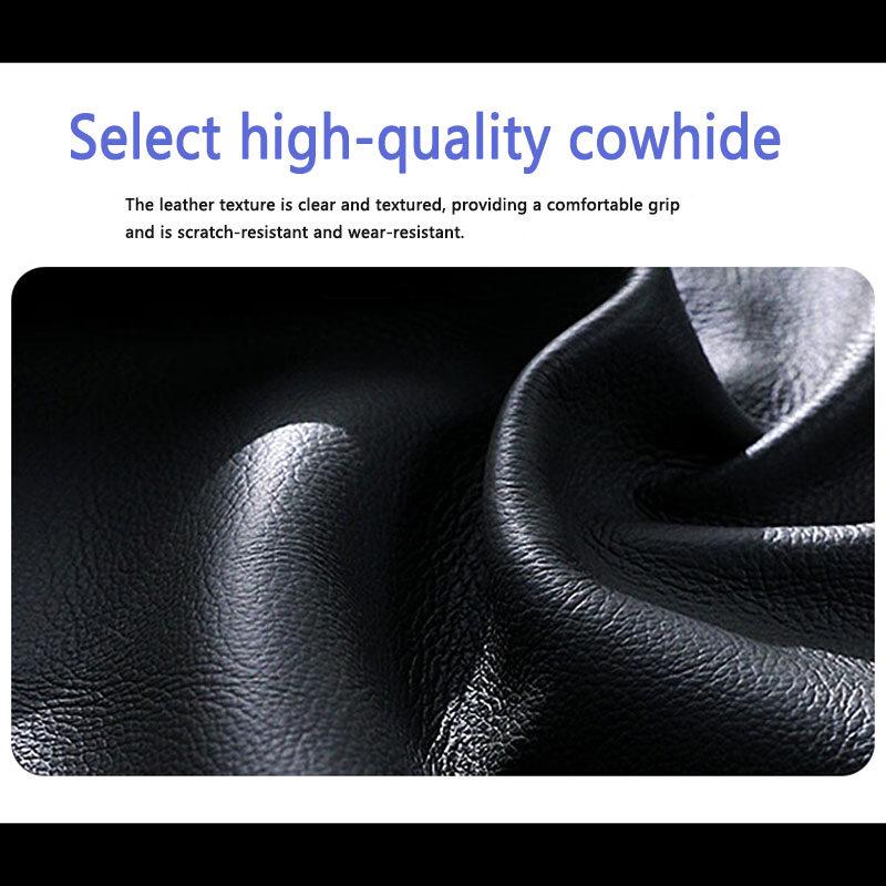 Product Introduction of New breathable triangular genuine leather, suitable for all seasons, suitable for Lexus cars Lexus IS250 IS300 RX330 RX350 NX RX rx300 gs300 ES LS IST steering wheel cover universal 38cm size 8
