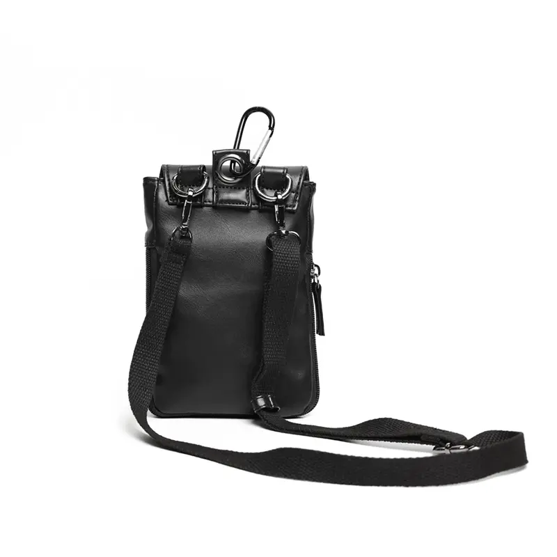 Túi đeo chéo nam ANO chất liệu da, có móc cài cạp quần TC082 Bag Đeo Vai 2