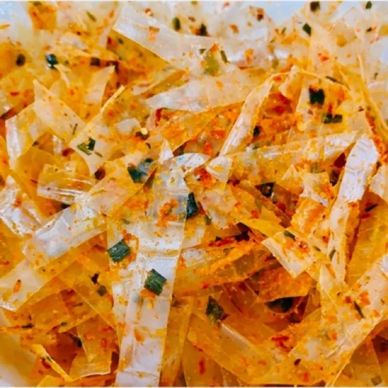 BỊCH 100G BÁNH TRÁNG TÔM HÀNH SA TẾ 3
