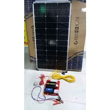 Máy phát điện năng lượng mặt trời 220v ráp sẵn Chưa bao gồm ắc quy 7
