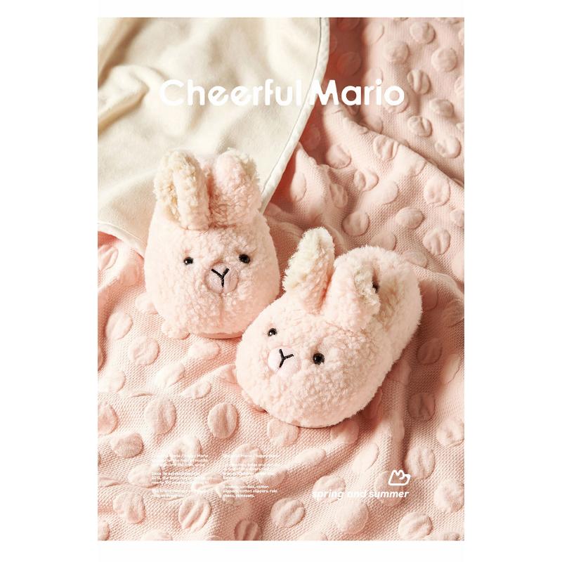 Product Introduction of Happy Mary Children's Cotton Shoes Home Baotou Cotton Shoes Children Girls Cotton Shoes Baby Winter Bag Heels Children's Cotton Shoes 26
