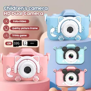 Kamera Anak-anak Mini Digital Recorder Kamera Hadiah Anak-anak - Pink / Biru