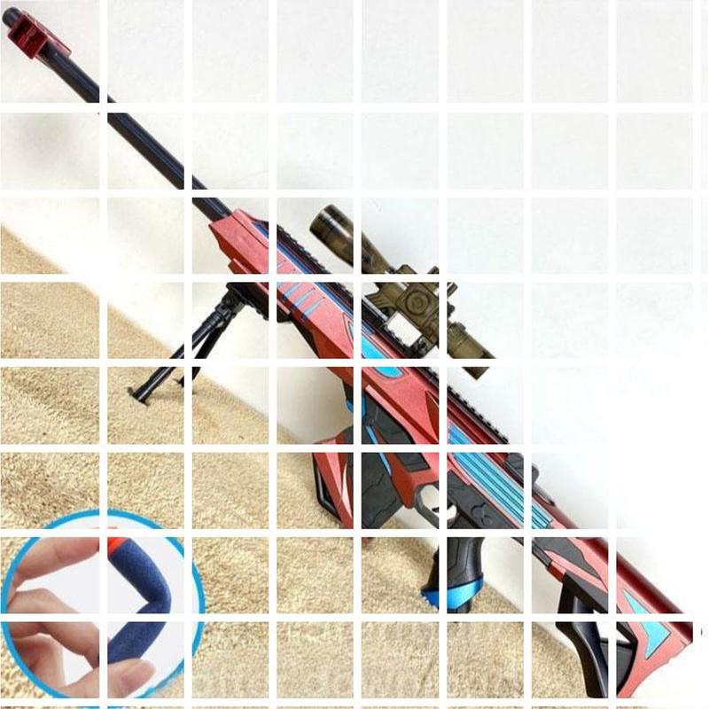  Mô hình nhựa in 3D phun xốp vật phẩm BARRETT trong game csgo Đồ Chơi Game 