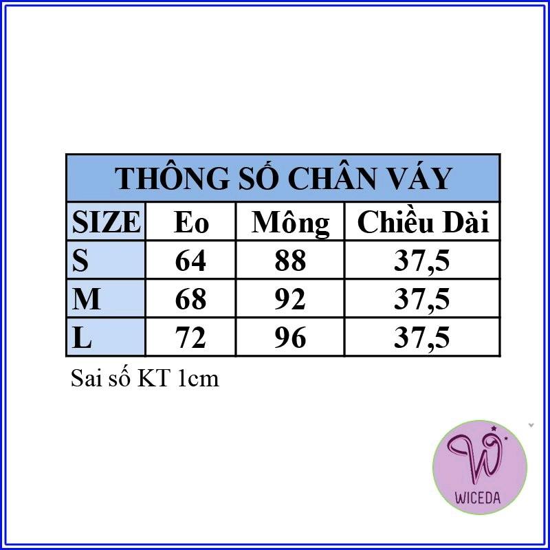 Chân váy ngắn xẻ trước phối trắng k kèm thắt lưng 5