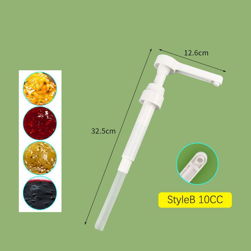 Product Introduction of Syrup Pumps Dispenser Replacement Sauce Pressure Nozzle Bottle Pump Containers for Coffee Kitchen Seasoning Liquid 37