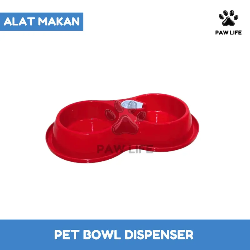 PL Pet Food Dispenser Tempat Makan Minum Otomatis Kucing Anjing 1